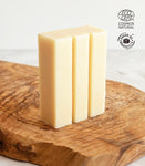 savon de Marseille végétal fabriqué par Le Fer à Cheval pour la Râpe à Savon, certifié Ecocert