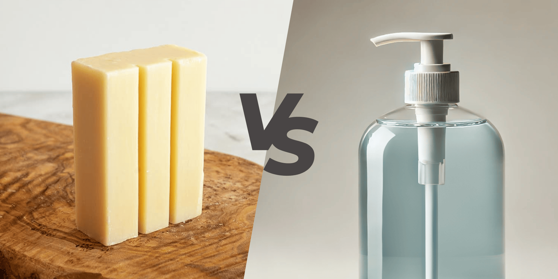 Savon liquide VS savon solide - La Râpe à Savon 