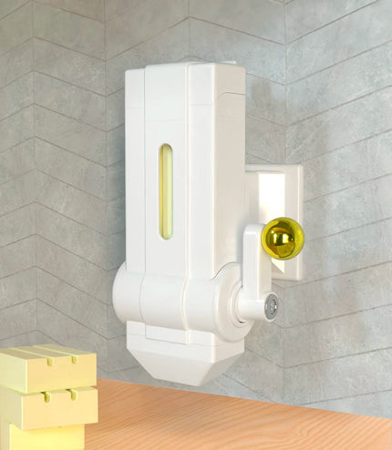 Distributeur de savon solide - Blanc + 3 savons de Marseille - La Râpe à Savon