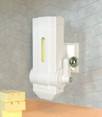 Distributeur de savon solide - Blanc + 3 savons de Marseille - La Râpe à Savon