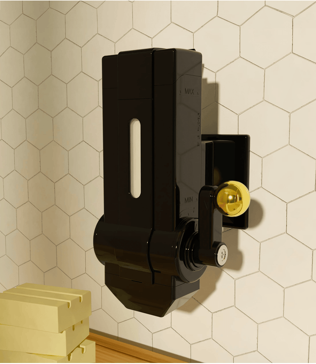 Distributeur de savon solide - Full Black + 3 savons de Marseille - La Râpe à Savon