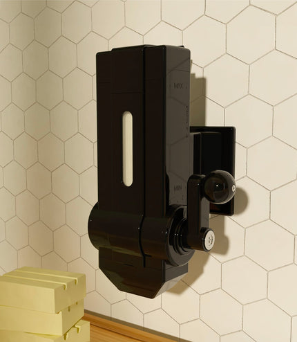 Distributeur de savon solide - Full Black + 3 savons de Marseille - La Râpe à Savon