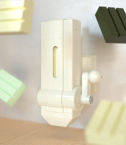 Le Pack Essentiel : distributeur de savon solide Ivoire + 4 savons artisanaux - La Râpe à Savon